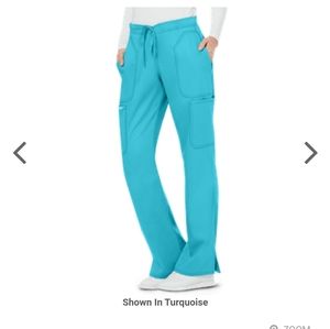 Cherokee work wear pants xlp turquoise